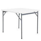 Peakform - Table pliante carrée Peakform de 34 pouces-Léger pour un transport facile