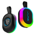 Jlab - Enceinte sans Fil Pop Party, Noir-Éclairage RGB personnalisable pour illuminer votre espace