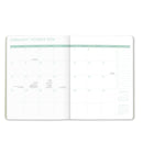 Orange Circle Studio - 2026 Agenda mensuel Just Right - 9.75 po x 7.50 po - fleurs hivernales - Bilingue-4