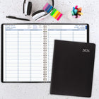 Staples - Agenda hebdomadaire/mensuel 2026 - 11 po H x 8 po l - couleurs assorties - bilingue-Reliure à spirale double