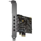 Creative Labs - Carte son 70SB187000000 Sound Blaster Audigy FX PCIe v2 - Noir-La lecture 24 bits / 192 kHz offre un son haute fidélité avec un rapport signal/bruit (SNR) de 120 dB