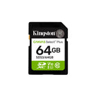 Kingston Carte SD  64 Go Canvas Select Plus G3-Capturez des images et des vidéos en Full HD (1080p) et 4K UHD