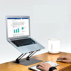 ShoppingAll - Support Élévateur Pour Ordinateurs Portables Et Tablettes Jusqu’à 17,3 Pouces – Noir-Pliable et Facile à Transporter – Design mince et léger, parfait pour le rangement ou les déplacements.