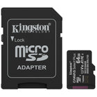 Kingston 64 Go microSDXC Canvas Select Plus G3 avec adaptateur SD-Débits UHS-I Classe 10 jusqu’à 100Mo/s