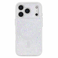 Kate Spade - Étui Protective MagSafe pour iPhone 17 Pro - Paillettes Iridescentes-Conçu pour être utilisé avec les accessoires MagSafe d'Apple