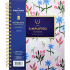 AT-A-GLANCE - Emily Ley cahier à couverture rigide - 240 pages - 8 po x 10 po - Jardin -Papier blanc ligné à fort grammage