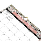 Blueline - 2026 Calendrier mural mensuel - 15 po x 12 po - Tiles - Bilingue-Reliure spirale double dorée avec oeillet pour suspendre