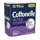 Cottonelle - Papier hygiénique Cottonelle Ultra Comfort - papier hygiénique robuste - Paquet de 24-Paquet de 24