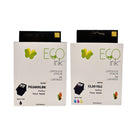 Ecoink - Cartouche de toner remanufacturée - Canon PG260XL, CLI261XL - Rendement élevé - Noir et couleur (ensemble)-Couleur : Noir & Tricolore