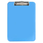 Staples Planchette à pince translucide - 9 x 12 po - couleurs assorties-Presse-papiers amusant de couleur translucide pour faciliter la prise de notes