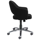 Nightingale - Chaise design Tonik - Noir-Accoudoirs entièrement rembourrés