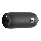 Belkin - Chargeur de voiture USB-PD 30 W avec PPS-GRANDE COMPATIBILITÉ : Conçu avec une sortie PD PPS maximale de 30 W et compatible avec tous les appareils USB-C, le chargeur de voiture universel charge rapidement non seulement votre iPhone ou iPad, mais aussi votre Samsung Galaxy, les téléphones Google et les tablettes dans la voiture