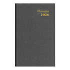 Brownline - 2026 Agenda hebdomadaire de poche Traditional - 4-3/4 po x 3 po - Couleurs assorties - Anglais-Horaire de rendez-vous de 9 h a.m. à 5 h p.m., à intervalles de 1 heure pour la semaine complète