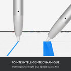 Logitech - Crayon numérique Crayon pour iPad (2018 et ultérieurs) - Argent-Après 5 minutes d'inactivité, Crayon passera en mode veille