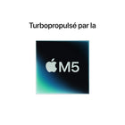 Apple - Portatif MacBook Pro 14 po - puce M5 - SSD 512 Go - Mémoire unifiée 16 Go - Noir Infini - Anglais-JUSQU’À 24 HEURES D’AUTONOMIE – Branché ou non, MacBook Pro 14 po livre toujours les mêmes performances exceptionnelles