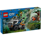 LEGO - Camion tout-terrain City Jungle Explorer - 314 pièces-Ensemble de jeu LEGO City sur le thème du tigre de la jungle avec un camion jouet pour les enfants de 6 ans et plus