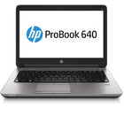 HP - Ordinateur portable ProBook 640 G3 14" remis à neuf - Intel Core i5-7200U - SSD 256 Go - RAM 16 Go - Windows 10 Pro-Intel Core i5-7200U