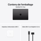 Apple - Portatif MacBook Pro 14 po - puce M5 - SSD 512 Go - Mémoire unifiée 16 Go - Noir Infini - Anglais-CONFIDENTIALITÉ ET SÉCURITÉ INTÉGRÉES – Chaque Mac est doté de protections robustes contre les virus et les logiciels malveillants. L’app Localiser vous aide à retrouver votre ordinateur en cas de perte ou de vol. FileVault chiffre vos fichiers pour que personne ne puisse y accéder. Et des mises à jour de sécurité gratuites aident à renforcer les défenses de votre Mac