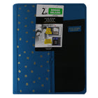 Five Star - Reliure à glissière stylée, Couleurs variées-Anneaux de 2 po