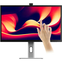ALOGIC - Moniteur Clarity Pro Touch 27 pouces UHD 4K avec écran tactile et webcam rétractable 8 Mpx-Panneau IPS 27" 16:9