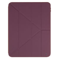 Étui LOGiiX Origami+ pour iPad A16/10.9" (10e génération) - Bourgogne-Étui premium ultra-polyvalent pour iPad 10.9 po (10ème gén)