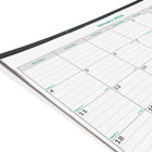 Brownline - 2026 Calendrier sous-main mensuel EcoLogix avec Papier recyclé - 22 po x 17 po - Anglais-Fabriqué avec 100% de papier recyclé post-consommation