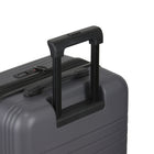 Bugatti - Valise d'enregistrement à coque rigide, 30po  de la collection Dubai- Charbon-Intérieur doublé emblématique avec panneau de séparation, poches pratiques et sangles de serrage pour garder le contenu organisé et en place