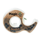 Scotch - Ruban plus écologique avec dévidoir Magic - 19 mm l x 13,9 m L - Paquet de 2 rouleaux-Sans danger pour les photos