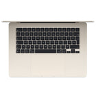 Apple - MacBook Air 15,3" avec Touch ID (2025) - Apple M4 - 24 Go RAM - 512 Go SSD - Starlight - Français-Écran Liquid Retina 15,3" 2880 x 1864