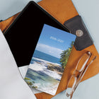 DateWorks - Planificateur de poche mensuel 2026-2027 - 3,5 po x 6,5 po - des Plages - Bilingue-100% sans plastique