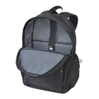 Club Rochelier - Grand sac à dos multi-poches - Noir-Doubles poches latérales avec boutons élastiques