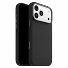OtterBox - Étui Symmetry Cactus Leather MagSafe avec Contrôle de la Caméra pour iPhone 17 Pro Max - Noir Cendré-Drop+ | 3 fois plus de chutes que la norme militaire (MIL-STD-810G 516.6)