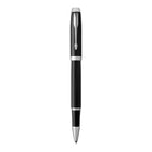 Parker − Stylo à bille IM − laqué noir avec bordure chromée − pointe fine − encre noire-6