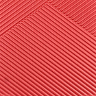 TUCCI Italy - Valise rigide Salita 28" - Rouge-Poignées en gelée souple