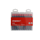 Staples - Technologies - AA Alcaline Batterie, Paquet de 36-Format De La Pile: AA Batterie
