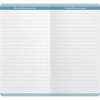 DateWorks - Planificateur de poche mensuel 2026-2027 - 3,5 po x 6,5 po - des Plages - Bilingue-En couleur sur chaque page