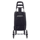 BIOS Living - Chariot Roulant avec 3 roues - Noir avec pois blancs-Cordon de fermeture