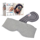 Sharper Image - Masque oculaire pondéré chaud et froid -Blocage De La Lumière : Bloque Efficacement La Lumière Distrayante Afin D’assurer Un Sommeil Réparateur Ou Une Relaxation Où Que Vous Soyez.