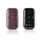 Motorola - Moniteur bébé portable audio PP12 voyage avec pochette de voyage - Violet-Communication bidirectionnelle - Appuyez et tenez-vous pour parler à votre bébé et le calmer