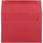 JAM Paper - Enveloppes d'invitation colorées A7 - 5,25 x 7,25 - rouge recyclé - Paquet de 50-Ces enveloppes sont idéales pour les invitations, les cartes de voeux, les RSVP, les cartes de remerciement, les cadeaux d'anniversaire, les vacances et plus encore