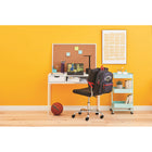 Simply Writing Desk - Blanc-Dimensions : 40"L x 18"W x 30"H