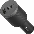 OtterBox - Chargeur de voiture double USB-C et USB-A Premium Pro à charge rapide de 60 W - Noir-Alimente les téléphones jusqu'à 71 pourcent et les tablettes jusqu'à 34 pourcent en 30 minutes (sur la base de l'iPad Pro 11 po 3e génération et du Samsung Galaxy S22 Plus)