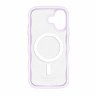 Kate Spade - Étui Wavy MagSafe pour iPhone 17 - Paillettes-Un design ondulé unique avec un ombré pailleté noir