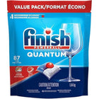 Finish - Quantum - 87 Tablettes-Élimination des taches tenaces dès la première utilisation : élimine les saletés tenaces sans nécessiter de pré-rinçage