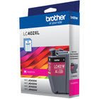 Brother - LC402 INKvestment Tank Cartouche d'encre magenta à haut rendement-L'encre authentique Brother est intelligemment conçue pour fonctionner de manière transparente avec votre imprimante à jet d'encre couleur Brother afin d'offrir des résultats exceptionnels et des performances fiables.