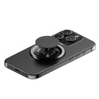 OhSnap - Snap 4 Luxe Support/Prise Extensible Pour Téléphone Cellulaire, Noir Obsidienne-Rotation à 360 degrés