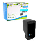 fuzion - Lexmark CS720 (74C1SC0) Cartouche de toner compatible - Rendement standard - Cyan-Cyan