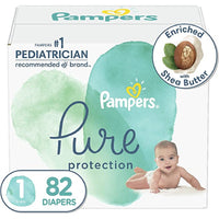 Pampers - Couches Pure Super - Taille 1 - Paquet de 82-Taille 1