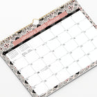 Blueline - 2026 Calendrier mural mensuel - 15 po x 12 po - Tiles - Bilingue-Support de carton renforcé