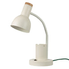 General Supply Goods + Co - Lampe de bureau avec port USB-C et porte-crayon intégré - blanc-Caractéristiques : Porte-crayon intégré et interrupteur tactile